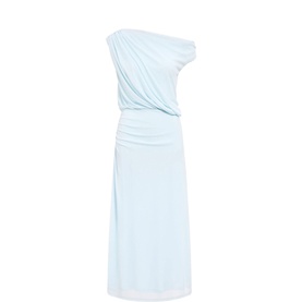 Honey Tipped Off The Shoulder Dress