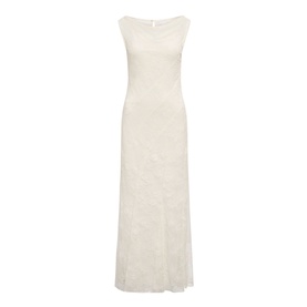 Jenna Panelled Lace Flared Dress