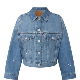 Cropped Trucker Jacket