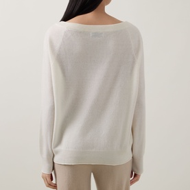 The Cashmere Boatneck Sweater