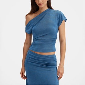 Maia Asymmetrical One Shoulder Top