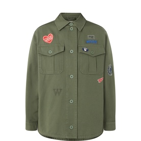 Razza Patch Appliqu&eacute; Overshirt