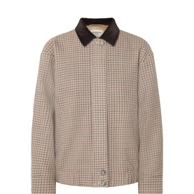 Festa Check Print Bomber Jacket