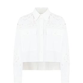 Ariano Lace Cut-Out Blouse