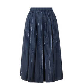 Fiordi Embellished Flared Skirt