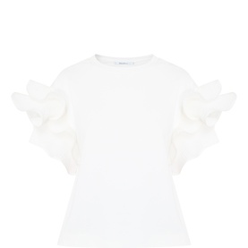 Costone Ruffle T-Shirt
