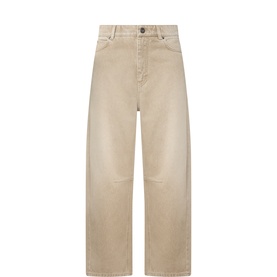 Arcadia Barrel-Leg Jeans