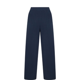 Garza Pleated Straight Leg Trousers