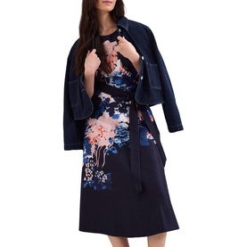 Natalya Floral Belted Dress