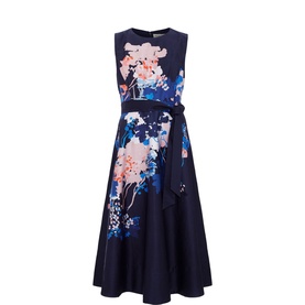 Natalya Floral Belted Dress
