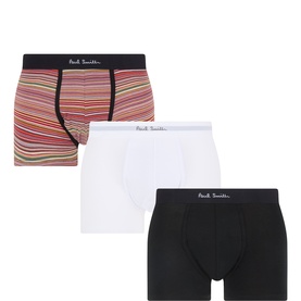 Three-Pack Mixed Logo Boxers