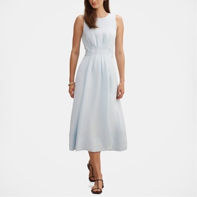 Rosie Bow Back Flared Dress