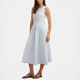 Rosie Bow Back Flared Dress