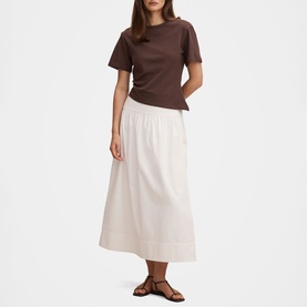 Saskia Boxy Ruched T-Shirt