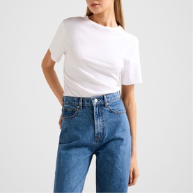 Saskia Boxy Ruched T-Shirt