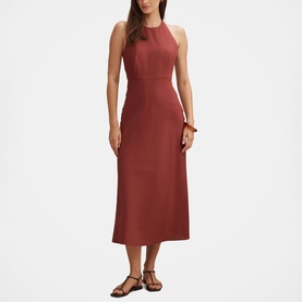 Soraya Beaded Back Flared Dress
