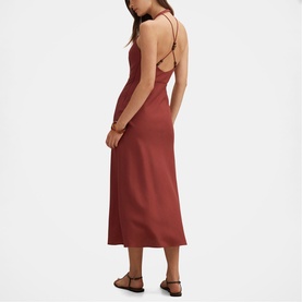 Soraya Beaded Back Flared Dress