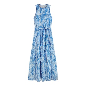 Taryn Floral Ruffle Flared Dress