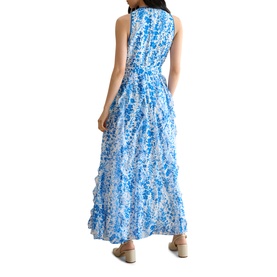 Taryn Floral Ruffle Flared Dress