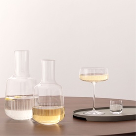 Afina Sparkling Wine/Champagne Coupe Set of Four