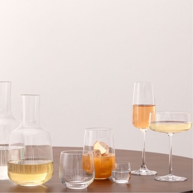 Afina Sparkling Wine/Champagne Coupe Set of Four