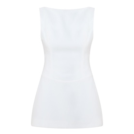 Tailored Mini Shift Dress