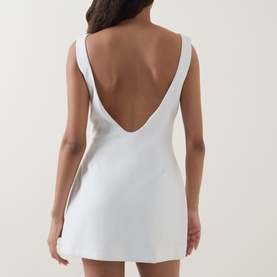 Tailored Mini Shift Dress