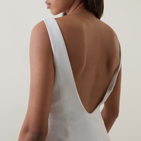 Tailored Mini Shift Dress