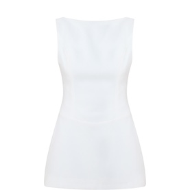 Tailored Mini Shift Dress