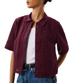 Broderie Detail Shirt