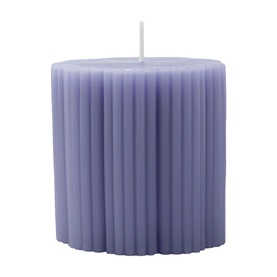 Fleur Bleu Pillar Candle