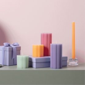 Fleur Soleil Pillar Candle