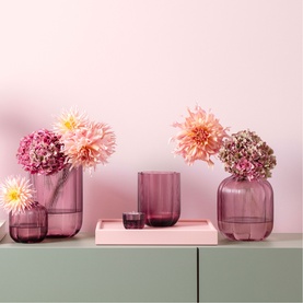 Fleur Cassis 2-in-1 Candleholder