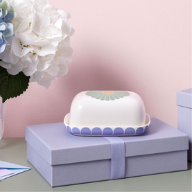 Fleur Couleur Butterdish