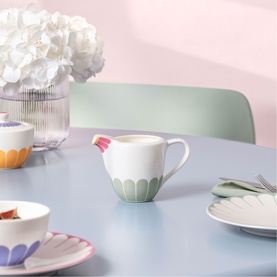 Fleur Couleur Milk Jug