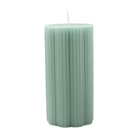 Fleur Vert Pillar Candle