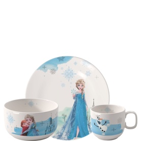 Disney Frozen Children's 3-Piece Crockery Set