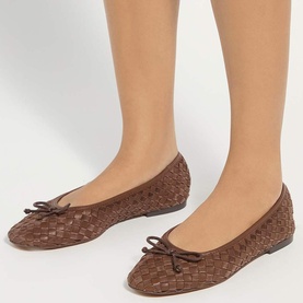 Heat Woven Ballet Flats