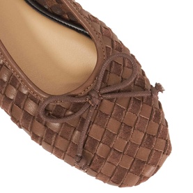 Heat Woven Ballet Flats