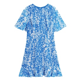 Iona Floral Mini Flared Dress