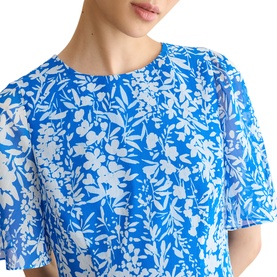 Iona Floral Mini Flared Dress