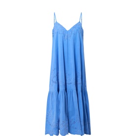 Embroidered Slip Dress