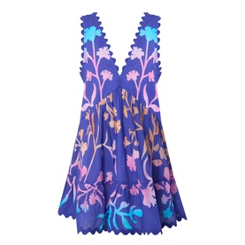 Majorelle Tie-Dye Mini Dress