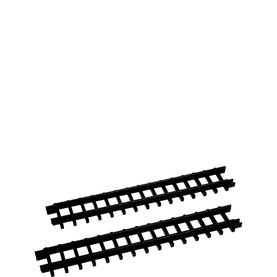 Straight Track for Christmas Express Set of Two