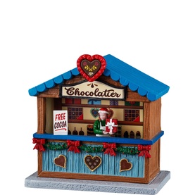 Chocolatier Market Stall 12cm