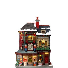 The Christmas Shoppe LED Building 28cm