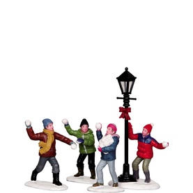 Snowball Fight Set of Four