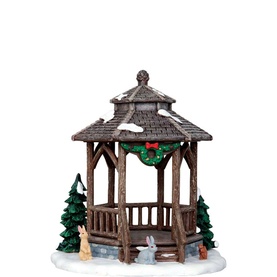 Winter Gazebo Village Accessory 16cm