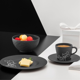 Manufacture Rock Mickey Mouse 4-Piece Breakfast Set