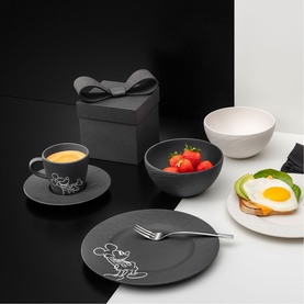 Manufacture Rock Mickey Mouse 4-Piece Breakfast Set